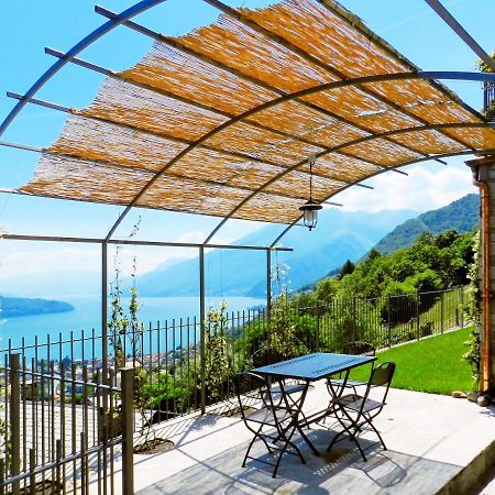 Villa Valuri Vista Magnifica Sul Lago Di Como Appartamento Piano Terra Vercana Bagian luar foto