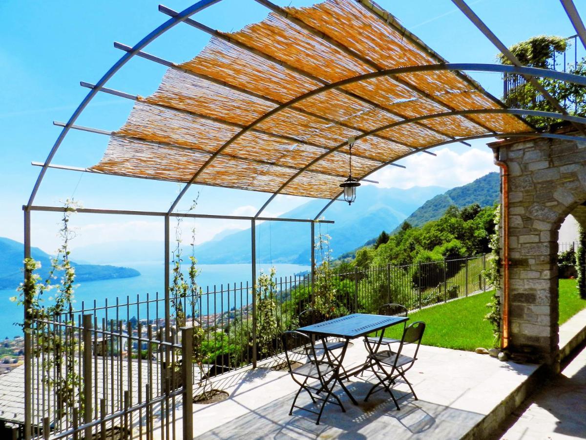 Villa Valuri Vista Magnifica Sul Lago Di Como Appartamento Piano Terra Vercana Bagian luar foto